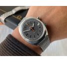 OMEGA CHRONOSTOP Reloj suizo vintage cronógrafo de cuerda Ref 146.009/146.010 Cal 920 + Estuche *** DOBLE BRAZALETE ***