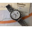 HAMILTON HTC Ref 1898/3 vintage swiss automatic chronograph watch Chrono-Matic 40 JEWELS Lemania LWO 283 *** RARE EDITION ***