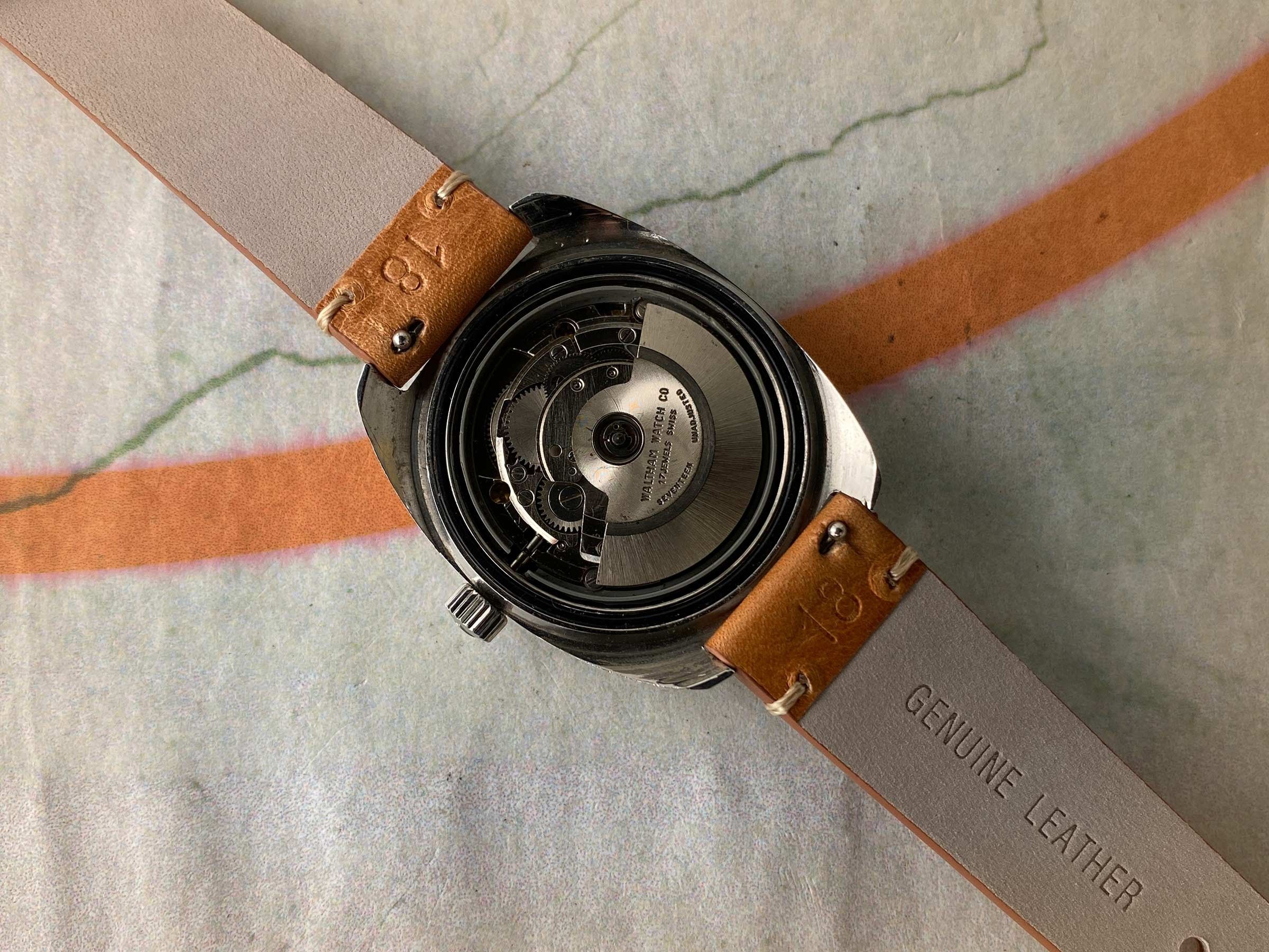 WALTHAM Ref. B339 Swiss vintage automatic watch Cal. FHF 905 ALL ...
