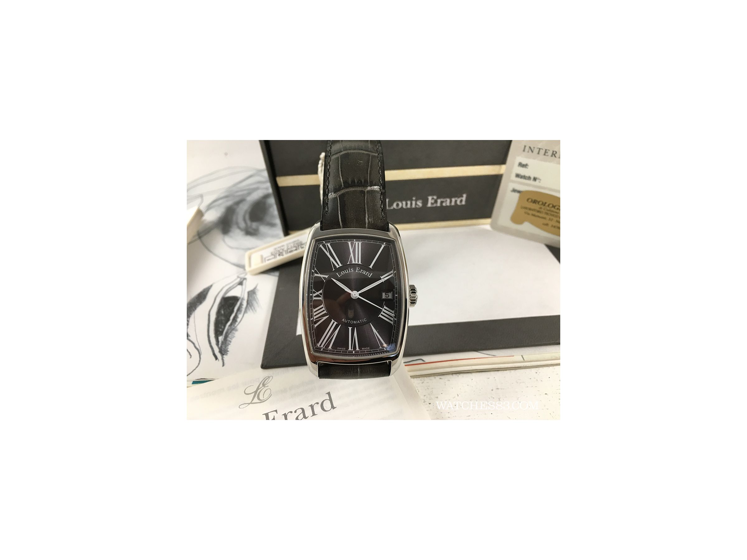 Automatic swiss made watch Louis Erard 69212 AA03 + Box + Papers Louis Erard  Vintage watches - Watches83