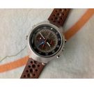 OMEGA FLIGHTMASTER 1969 Reloj suizo antiguo de cuerda Cal. 911 Ref. 145.026 *** CONTADORES CHOCOLATE ***
