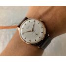 NOS STUDIO Reloj Vintage suizo de cuerda Plaqué OR Cal. Vulcain 590 DIAL TEXTURIZADO. Oversize *** NUEVO DE ANTIGUO STOCK ***