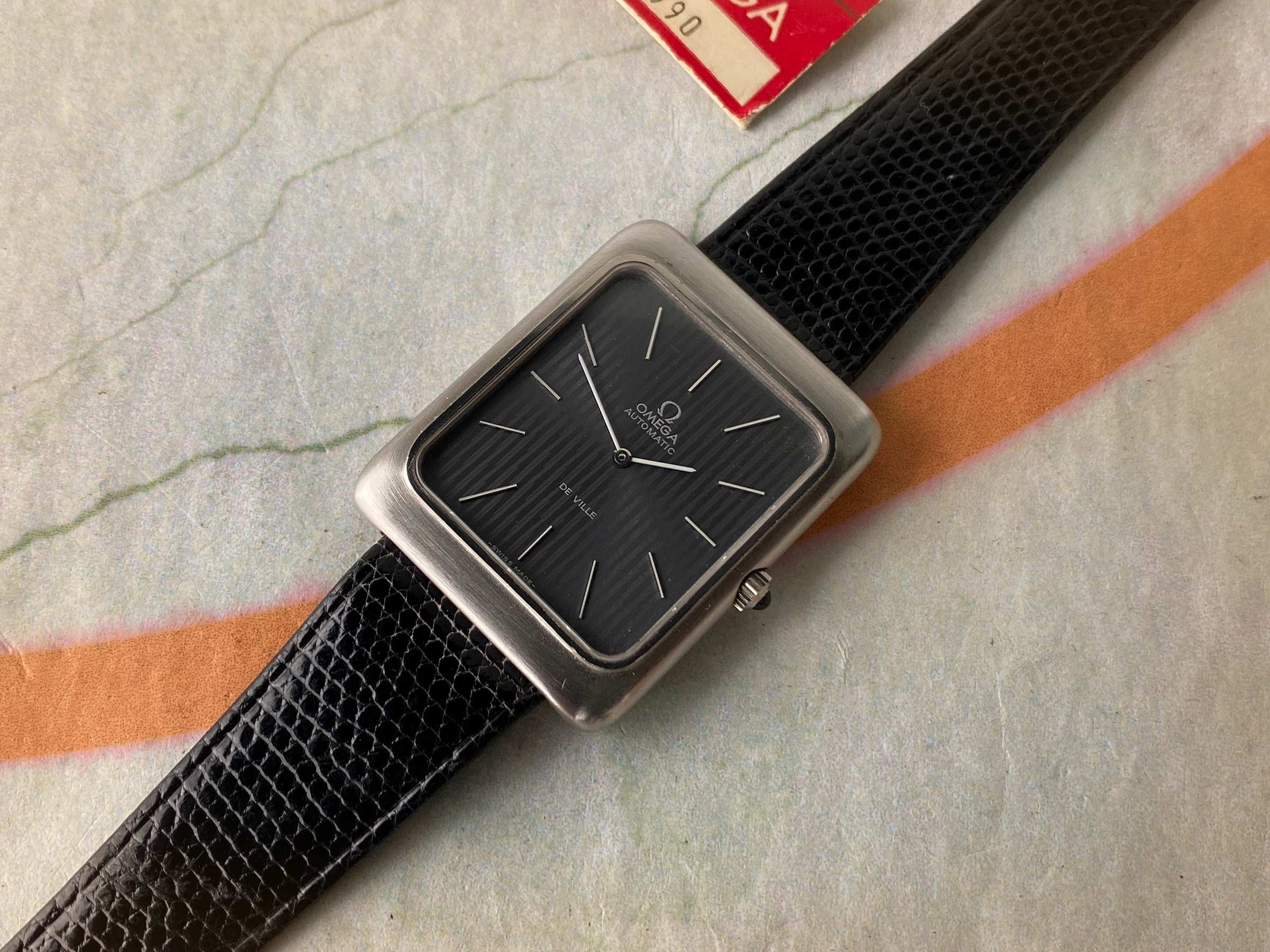 N.O.S. OMEGA DE VILLE Vintage swiss automatic watch Cal. 711 Ref. ST ...