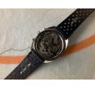 LINCOLN Reloj Cronógrafo suizo antiguo de cuerda Cal Valjoux 7733 + Estuche *** CASI NOS ***