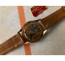 NOS FORTIS FURORA Reloj suizo antiguo de cuerda OVERSIZE PLAQUÉ OR Cal. AS 1130 *** NUEVO ANTIGUO STOCK ***