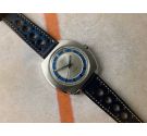 MIRAMAR GENEVE NEW OLD STOCK Vintage swiss hand wind watch Cal. 781-1 CJ STAINLESS STEEL *** N.O.S. ***