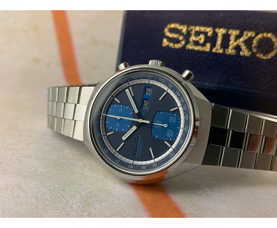 NOS SEIKO Vintage automatic chronograph watch Ref. 6138-8030 Cal