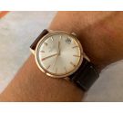 UNIVERSAL GENEVE DATE Reloj vintage suizo antiguo de cuerda Cal 1107-1 Plaqué OR *** PRECIOSO ***