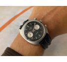 CAMY GENEVE Reloj Cronógrafo suizo vintage de cuerda Cal. Landeron 248 Estilo BREITLING TOP TIME *** PANDA REVERSO ***