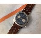 AVIA Reloj suizo vintage cronógrafo de cuerda Landeron 248 ESPECTACULAR *** DIAL AZUL ***