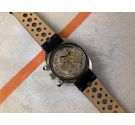 TANYER DE LUXE Vintage Yachting hand winding Swiss chronograph watch 20 ATM Cal. Valjoux 7730 *** SCREW DOWN CROWN ***