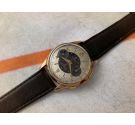VERDAL Vintage swiss hand winding chronograph watch Cal. Venus 188 Plaqué OR *** ORNAMENTED DIAL ***