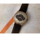 VERDAL Reloj cronógrafo suizo de cuerda vintage Cal. Venus 188 Plaqué OR *** DIAL ORNAMENTADO ***