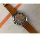 UNIVERSAL GENEVE POLEROUTER Reloj vintage suizo automático Cal. 1-69 Ref. 869126 CORONA ROSCADA *** ESPECTACULAR ***