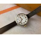 CYMA TAVANNES WATCH Co WW1 Reloj de trinchera suizo antiguo de cuerda MILITAR Dial Porcelana *** PRECIOSO ***