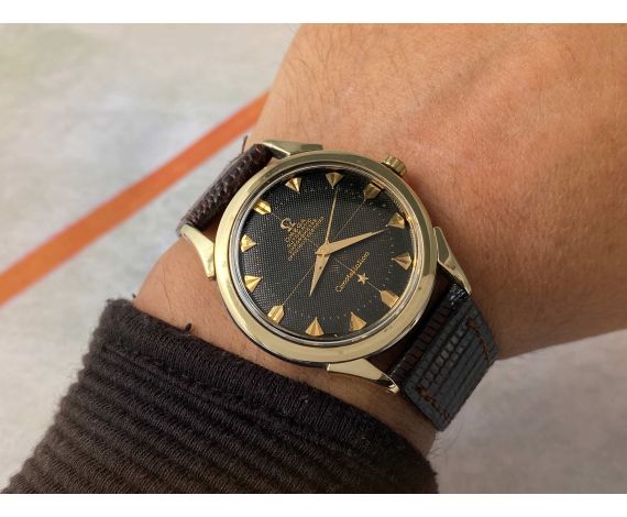 OMEGA CONSTELLATION 1954 BUMPER Vintage swiss automatic watch Ref. 2782-1 SC Cal. 354. COLLECTORS *** BLACK DIAL ***
