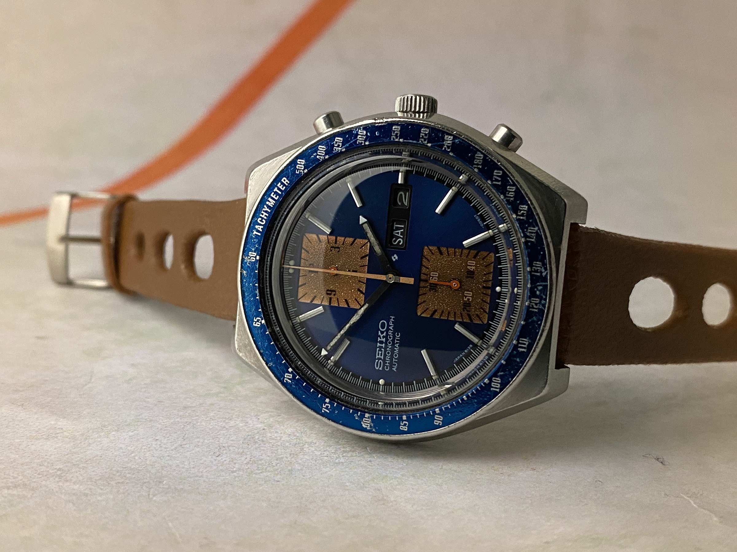 SEIKO KAKUME 1979 Automatic vintage chronograph watch Ref. 6138-0031 Cal.  6138 B *** SPECTACULAR PATINA *** Seiko Vintage watches - Watches83
