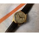 HELVETIA BIG EYES Reloj Cronógrafo suizo antiguo de cuerda Cal. Landeron 51 Plaqué OR *** PRECIOSA PÁTINA ***