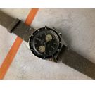 POTENS DE LUXE Reloj suizo vintage cronógrafo de cuerda Cal. Landeron 248 CORONA ROSCADA *** ESPECTACULAR ***