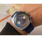 HERMO Reloj vintage suizo cronógrafo de cuerda 300 FEET Cal. Landeron 187 Ref. 4000/1 *** DOCUMENTACIÓN ***