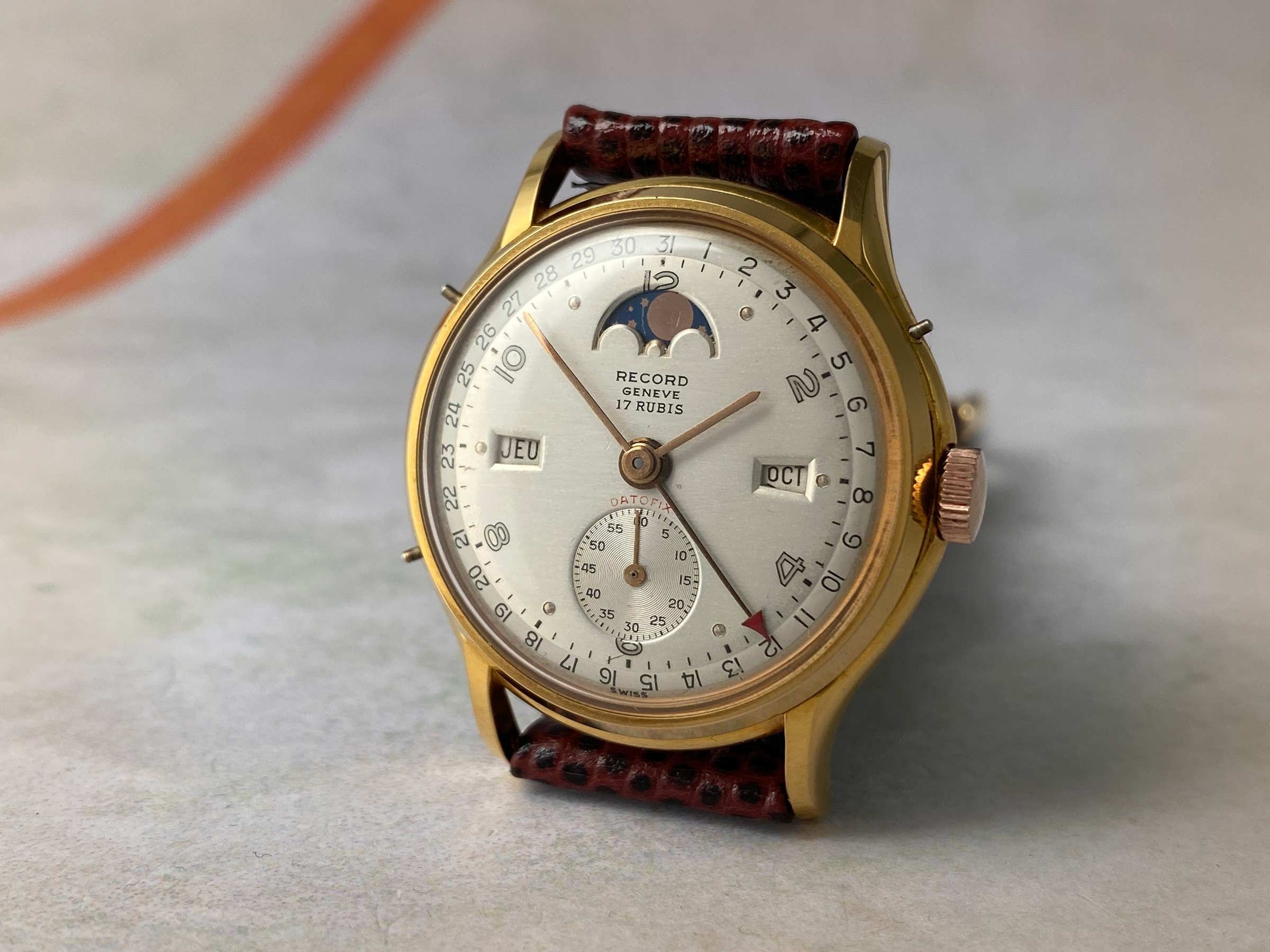 Vintage swiss. Blancpain Villeret на руке.