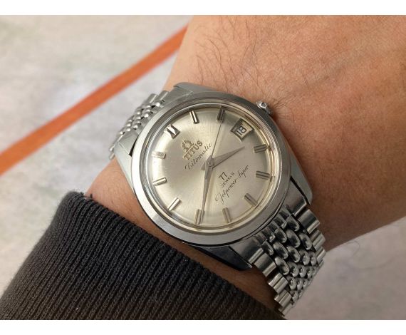 SOLVIL TITUS TITOMATIC JETPOWER SUPER Vintage Swiss automatic watch Cal. FELSA 4002. All original *** 77 JEWELS ***