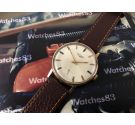 Longines Cal. 490 reloj antiguo suizo de cuerda Plaqué Or 20 microns