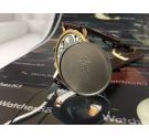 Longines Cal. 490 reloj antiguo suizo de cuerda Plaqué Or 20 microns