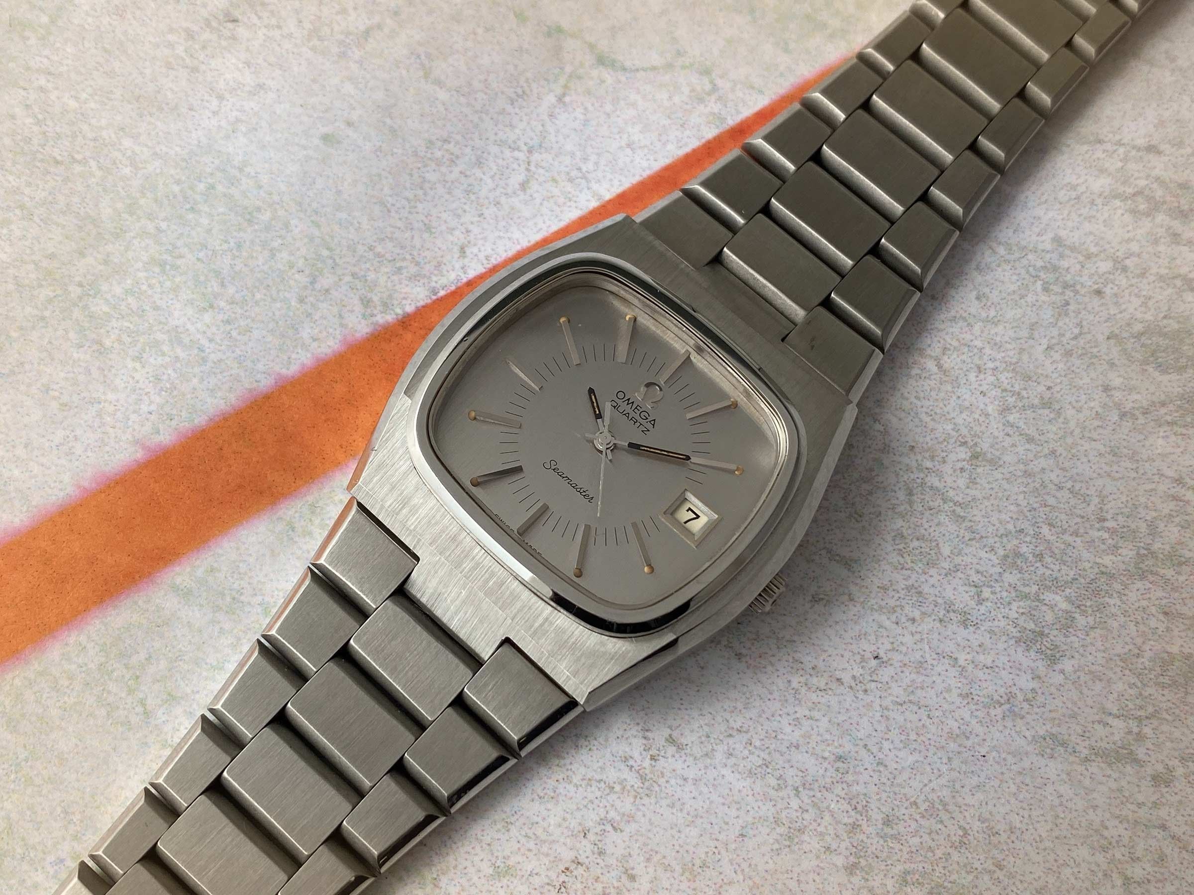 N.O.S. OMEGA SEAMASTER QUARTZ Vintage swiss quartz watch Cal. 1342 Ref ...