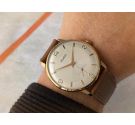 DUWARD Vintage swiss hand winding watch OVERSIZE PLAQUÉ OR Cal. AS 1130 *** SPECTACULAR DIAL ***