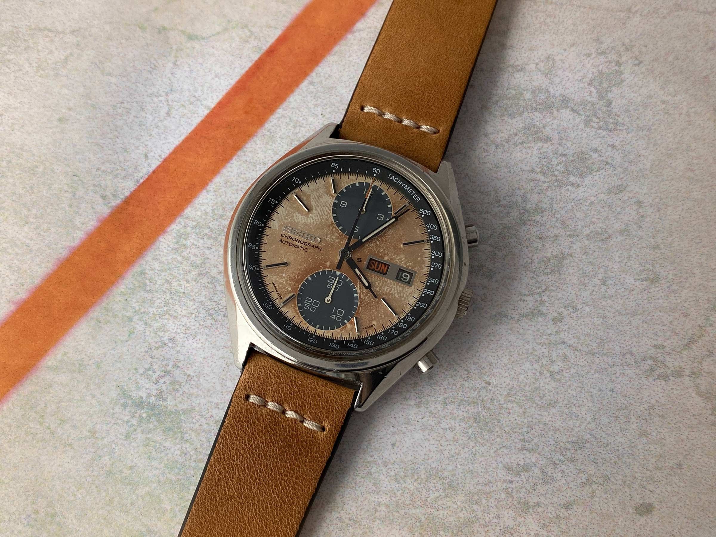 SEIKO PANDA 1978 Automatic vintage chronograph watch Cal. 6138 Ref.  6138-8021 JAPAN A *** TROPICALIZED *** Seiko Vintage watches - Watches83