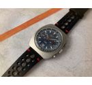 CAMIF Vintage swiss hand winding chronograph watch Valjoux 7734 Oversize SPECTACULAR *** RACING DIAL ***