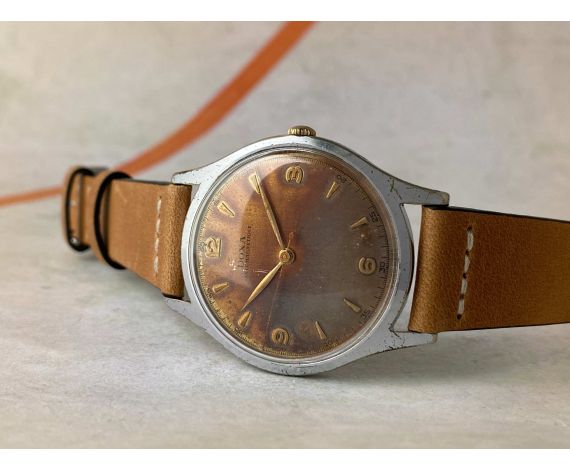 DOXA Reloj suizo antiguo de cuerda Cal. 1147 - 11 1/2 GIGANTE *** ESPECTACULAR PÁTINA ***