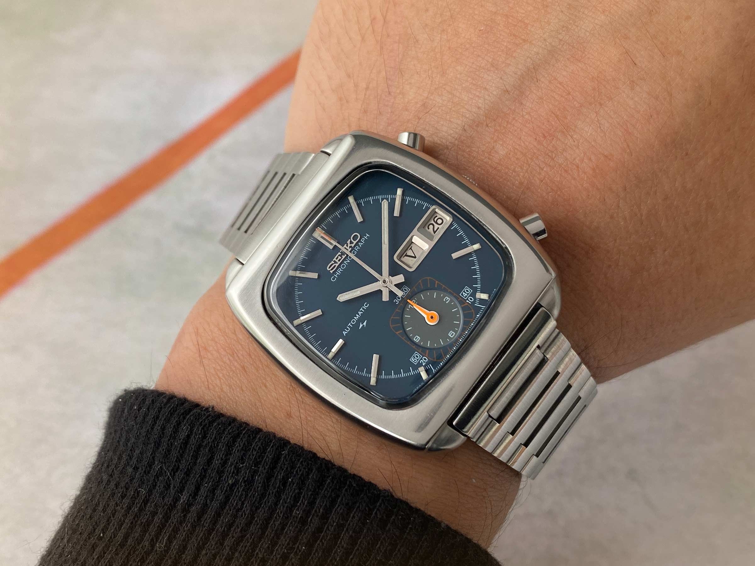 MINT SEIKO MONACO Ref 7016-5000 Vintage automatic chronograph watch Cal  7016 SPECTACULAR *** IMPRESSIVE CONDITION *** Seiko Vintage watches -  Watches83