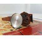 Control De Luxe 18 rubis Reloj antiguo suizo de cuerda Gran diámetro