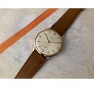 NOS STUDIO 38 mm Reloj vintage suizo de cuerda Cal Vulcain 590 Plaque OR DIAL PRECIOSO gran diámetro *** NUEVO DE ANTIGUO STOCK 