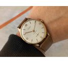 NOS STUDIO 38 mm Vintage hand winding swiss watch Cal Vulcain 590 Oversize Plaque OR BEAUTIFUL DIAL *** NEW OLD STOCK ***