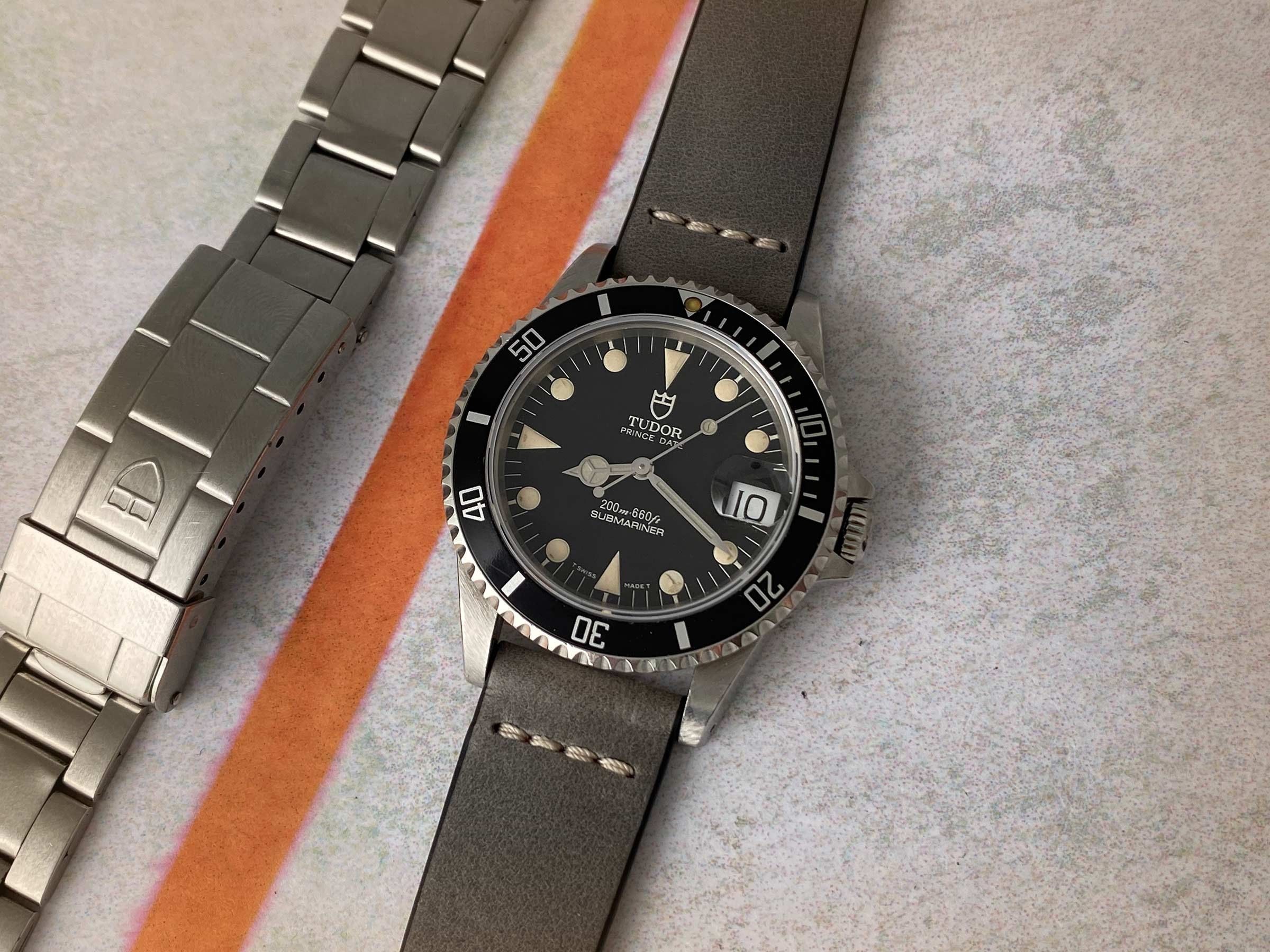 TUDOR PRINCE DATE SUBMARINER 200m 660ft swiss automatic watch Ref ...