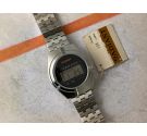 N.O.S. RADIANT LCD R-15R (CASIO) Reloj antiguo de cuarzo ACERO INOXIDABLE *** NEW OLD STOCK ***