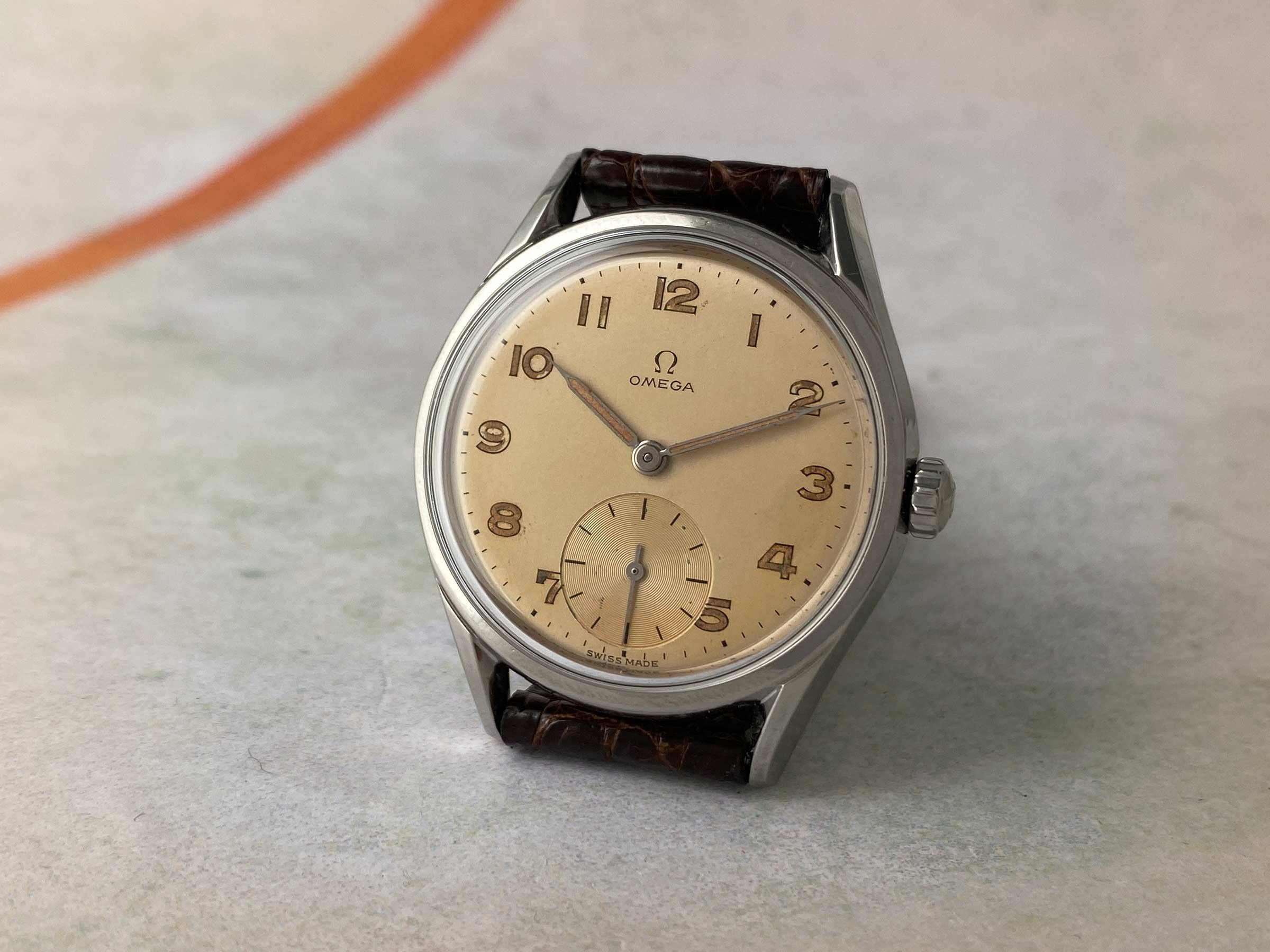 OMEGA OVERSIZE 1954 Vintage swiss hand winding watch Cal. 266 Ref. 2791 ...