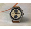 SEIKO PANDA 1974 Automatic vintage chronograph watch Cal. 6138 Ref. 6138-8020 JAPAN A *** DIAL WITH PATINA ***
