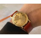 OMEGA GENÈVE Reloj suizo vintage automático ORO 18K Cal. 565 Ref. 166.070 *** PRECIOSO ***