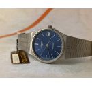 N.O.S. LONGINES AUTOMATIC BLUE Reloj suizo vintage automático Cal. L990.1 Ref. 4391 *** NUEVO DE ANTIGUO STOCK ***