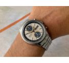 SEIKO PANDA Vintage automatic chronograph watch 1977 Ref. 6138-8020 Cal. 6138-B *** SPECTACULAR TROPICALIZED DIAL ***