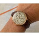 EBERHARD DATO COMPAX 1955 Vintage swiss hand winding watch Cal. Valjoux 72 Ref. 1352 18K 0.750 *** COLLECTORS ***