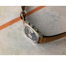 RENIS GENÈVE Reloj suizo cronógrafo antiguo de cuerda Valjoux 7733 RACING STYLE *** DIAL AZUL ***
