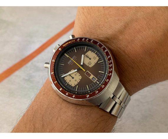 SEIKO BULLHEAD 1976 Vintage automatic chronograph watch Cal. 6138B Ref. 6138-0040 JAPAN J *** IMPRESSIVE CONDITION ***