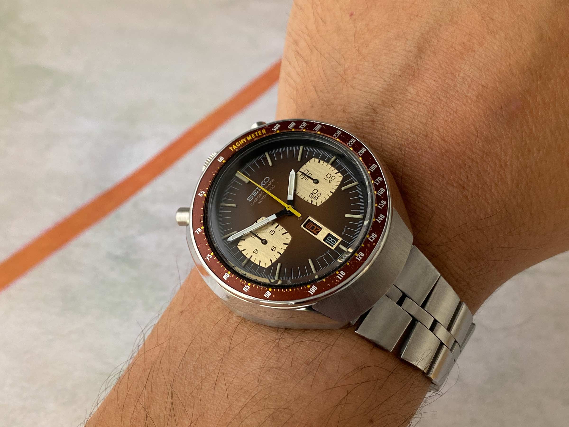 SEIKO BULLHEAD 1976 Vintage automatic chronograph watch Cal. 6138B Ref. 6138-0040  JAPAN J *** IMPRESSIVE CONDITION *** Seiko Vintage watches - Watches83