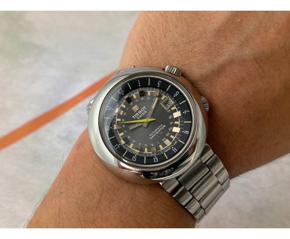 TISSOT NAVIGATOR T12 Swiss automatic vintage watch Ref. 44596 Cal. 788 *** OVERSIZE ***