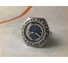 FAVRE LEUBA DEEP BLUE ROULETTE Reloj suizo vintage automático 50 ATU Ref. 59863 Cal. FL 1153 CORONA ROSCADA *** PRECIOSO ***